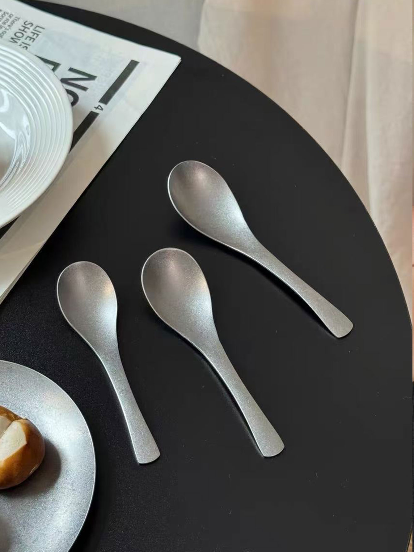 Vintage Collectible Spoons - Vintage Tarzı, Eskitilmiş Görünümlü, 304 Paslanmaz