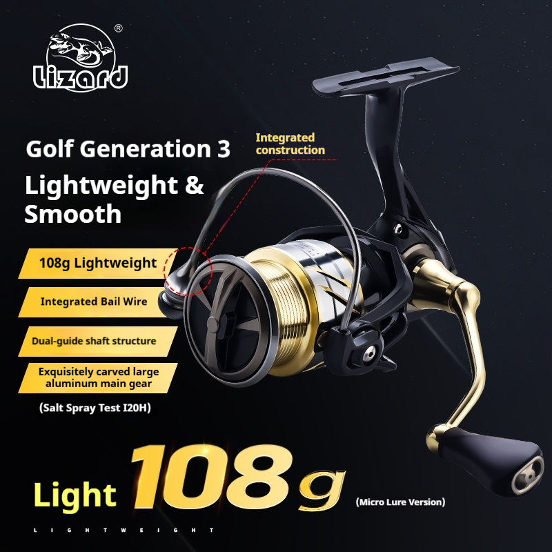 Developing Tank Reel - Lizard Golf 3 Karbon Gövdeli Yemli