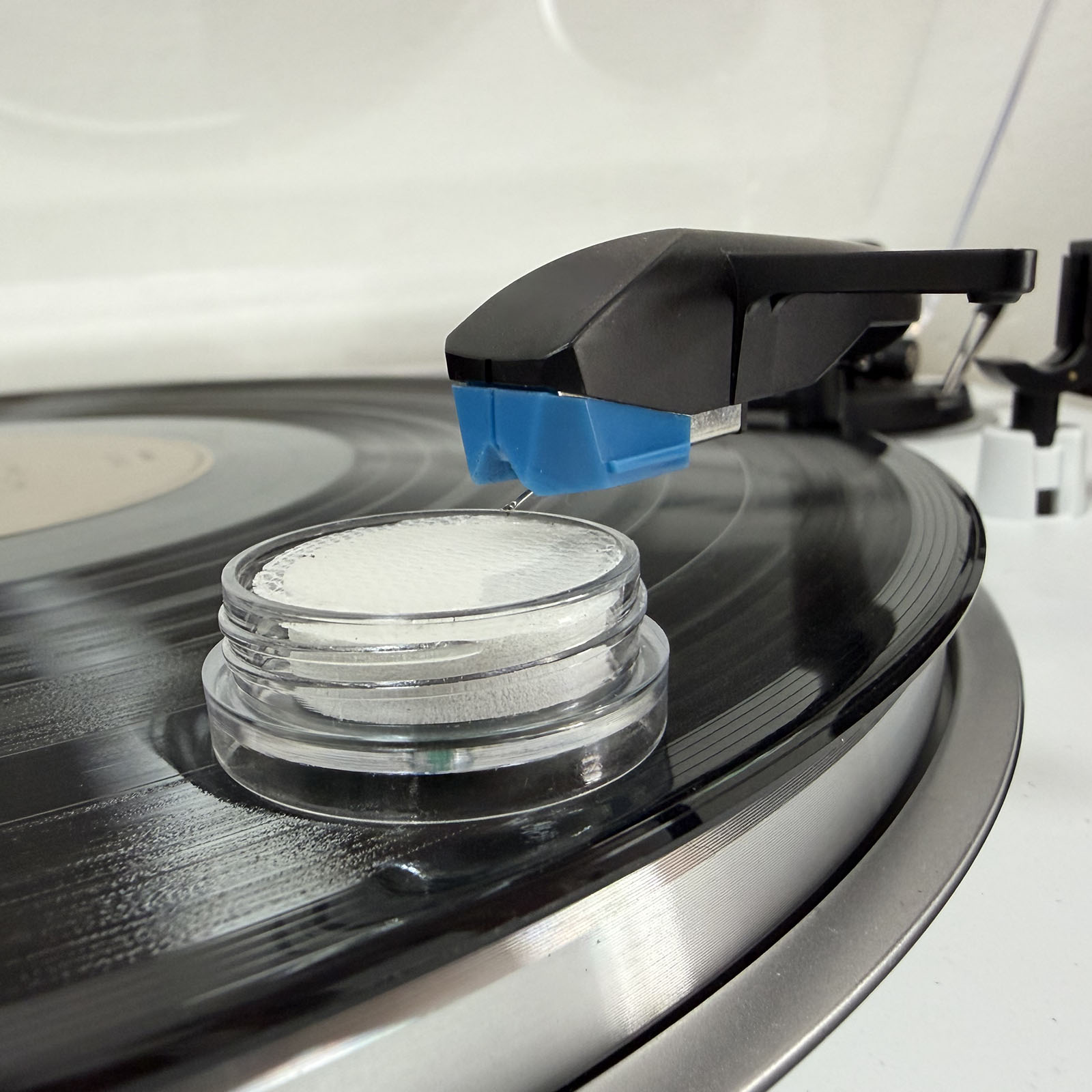 Vinyl Record Cleaner - Stylus Temizleme Yapıştırıcısı, Yeniden Kullanılabilir, Tozsuz