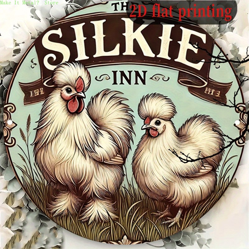 Vintage The Silkie Inn Yuvarla - Vintage Collectible Plates incelemesi ve fiyatı