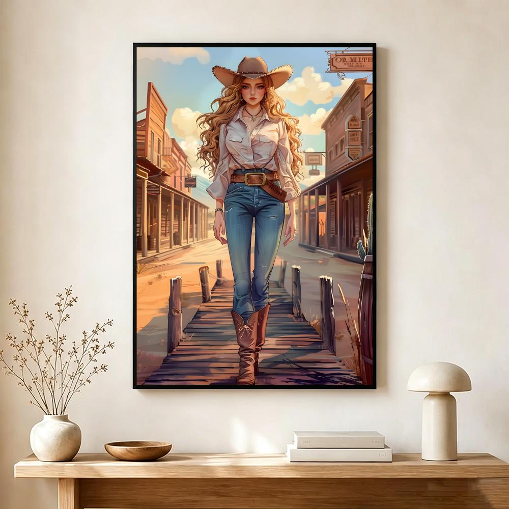 Eski Tarz Kovboy Temalı Poster - Vintage Collectible Posters incelemesi ve fiyatı