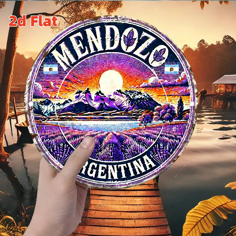 2D Düz, 2D Düz Retro Mendoza A - Vintage Collectible Plates incelemesi ve fiyatı